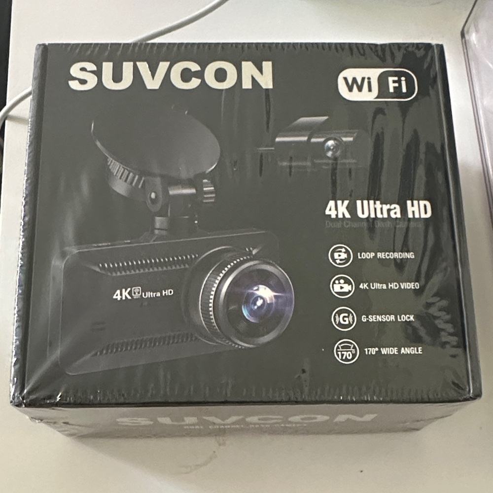 4K Ultra HD On-Dash Camera - Black